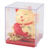 Solar Waving Cat Innovative Cute Solar   Cat Solar Powered Fortune Cat with Transparent Cover for Car Dashboard Cashier Desk Store