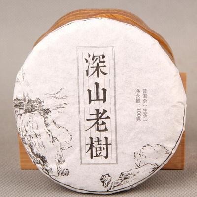 2019 Yunnan Shen Puer Gilios kalnų senų medžių žalias Puer arbatos 100g Senovės medis