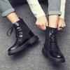 Fashion Male Shoes Black Warm With Fur Winter Men's Boots Designer Offer Comfortable In Promotion Non Slip Footwear Low Price Cheap Y2k