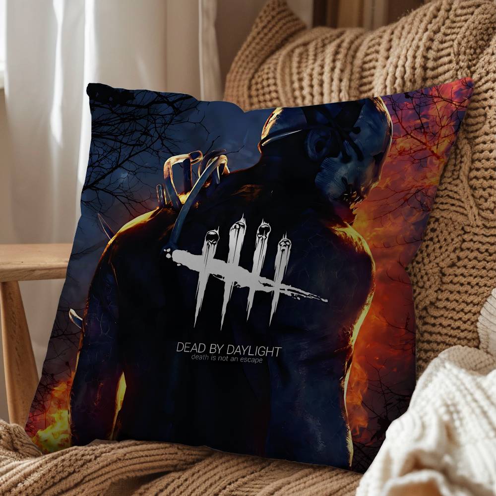 Trickster Dead by Daylight Trapper Pillow Case Sofa Living Room Bedroom Headboard Backrest Cushion Square Cushion Nap Time