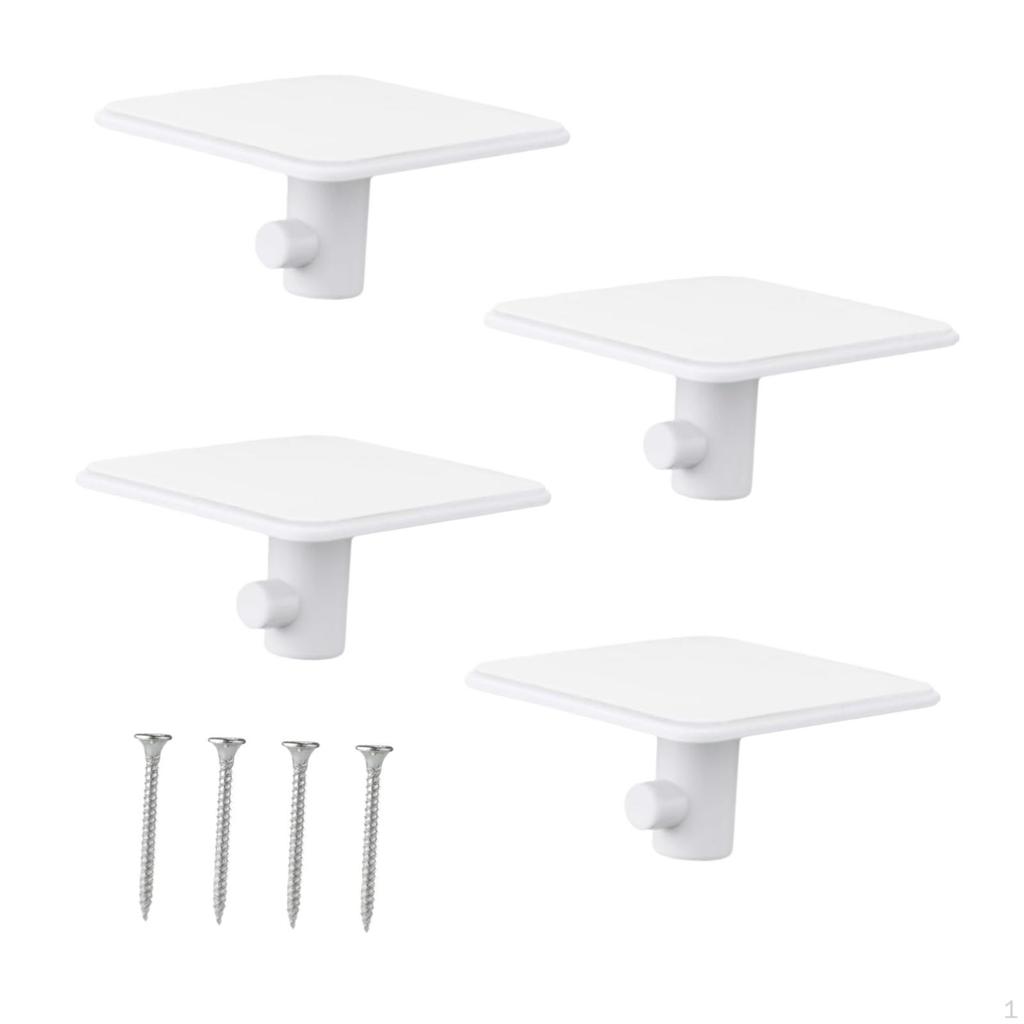 4x Stand Mixer Attachment Holders Mixers Attachments Organizer Easy Installation Kitchen Accessory