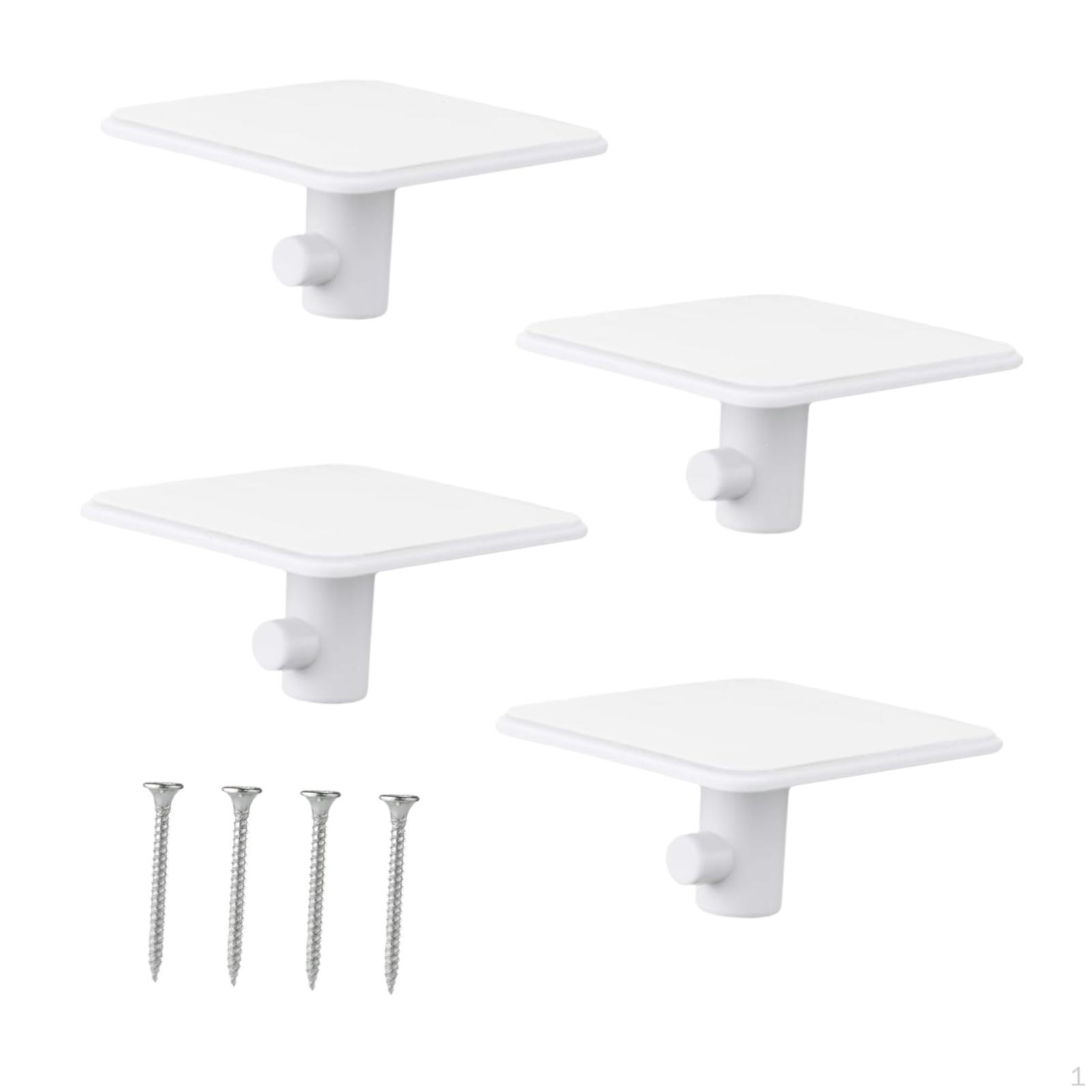 

4x Stand Mixer Attachment Holders Mixers Attachments Organizer Easy Installation Kitchen Accessory