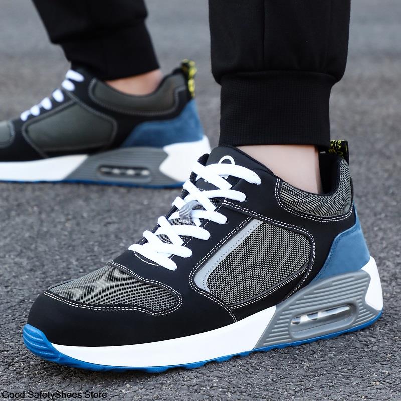 Scarpe antinfortunistiche leggere per uomo e donna, stivali antinfortunistici da lavoro, scarpe da lavoro anti-perforazione anti-smash, stivali di sicurezza da costruzione maschili