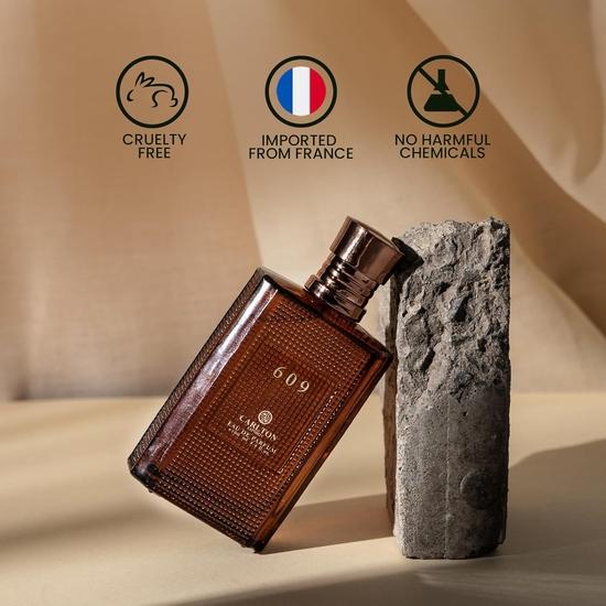 Carlton London Men Liquid Perfume 609 I With Grapefruit Orange Bergamot And Musk  Ii Enhances Mood And Boosts Confidence-100Ml