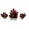 @ Artificial Flower Pot Red And Green Color For For Home Decoration M231 Zr775-60%Off