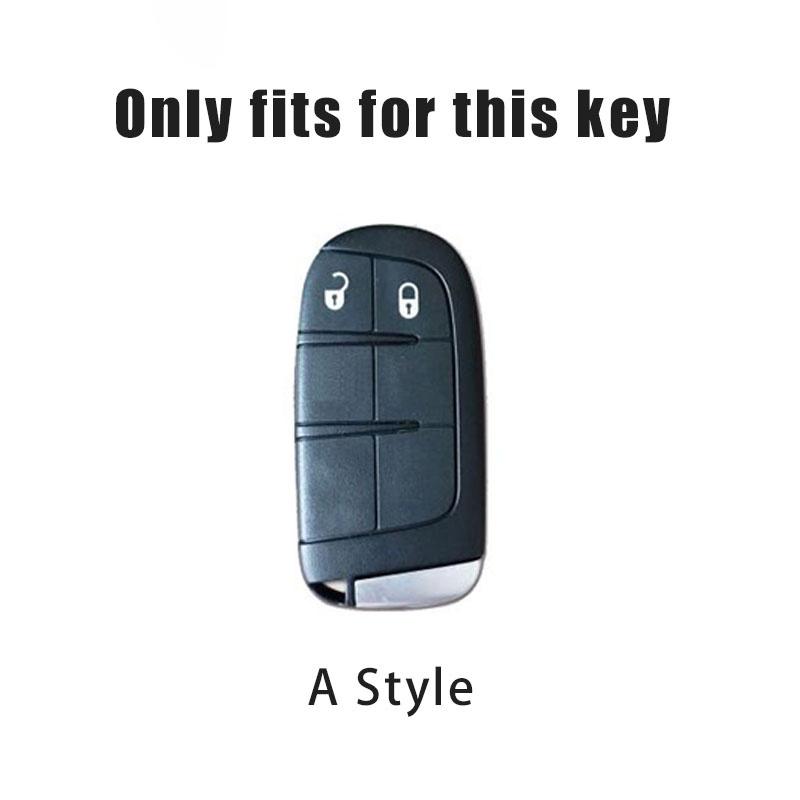 Car Key Case Cover For Jeep Freedom Light Jeep Freedom Warrior Grand Cherokee Commander Keychain Keyless Auto Accessories ALW1
