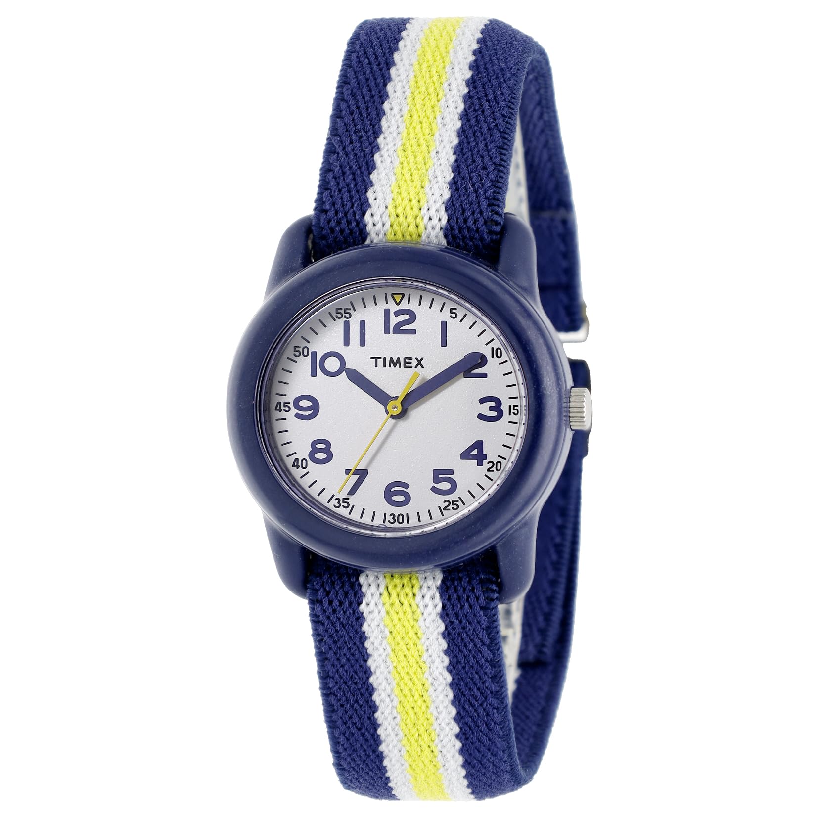 

Детские часы Timex ANALOGUE TW7C05800 кварцевые 3 ATM водонепроницаемые минеральное стекло белый циферблат смола [TIMEX] [Товар] белый