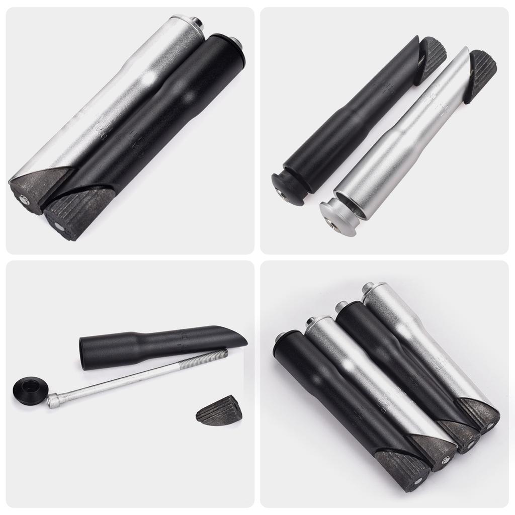 Road Bike Fork Stem Extender Bicycles Handlebar Stem Risers Aluminium Alloy Head Up Adapter Bike Stem Height Extender