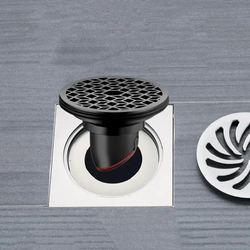 Insect-proof Anti-odor Floor Drain Cover Deodorant Drain Core Toilet Floor Drain Shower Sewer Hair Strainer Bathroom Accessories