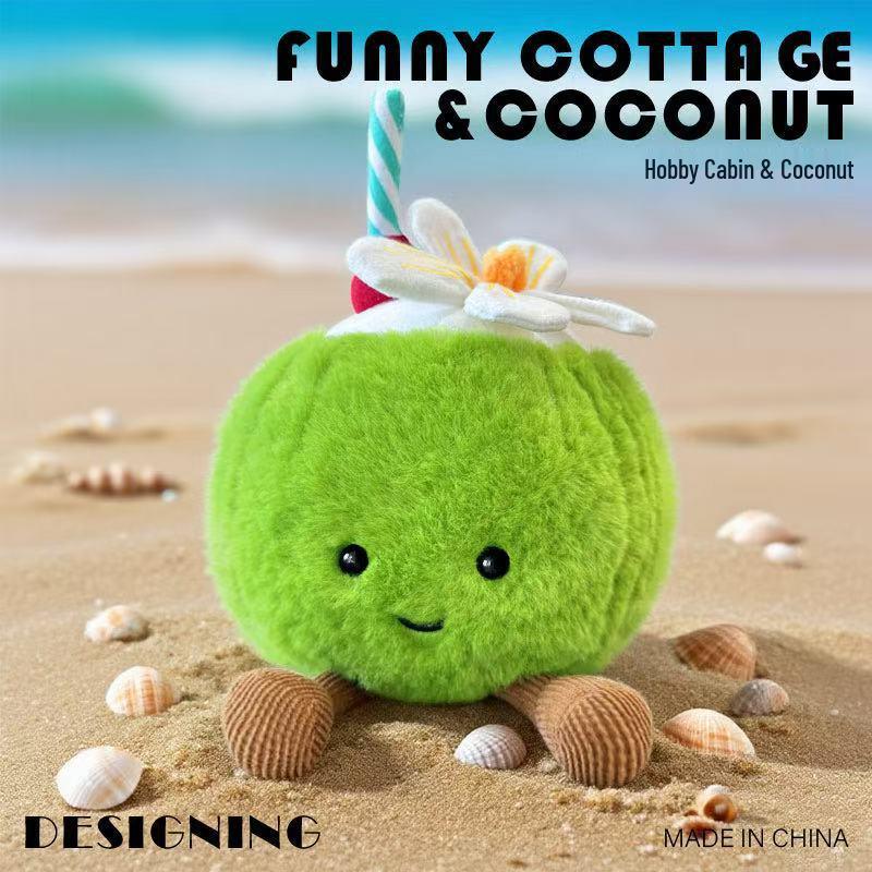 Little Red Book Cute Cucumber and Potato Plush Toy - Funny Children's Vegetable Doll Gift