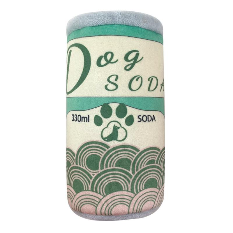 

Soft Plush Can Dog Toy Squeaky Chew Toy For Pets 14cm Variety Of Colors Available