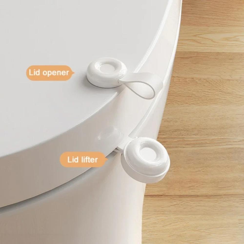 Silicone Toilet Lid Lifter Handle Touch Free Toilet Seat Pad Lifter WC Accessories
