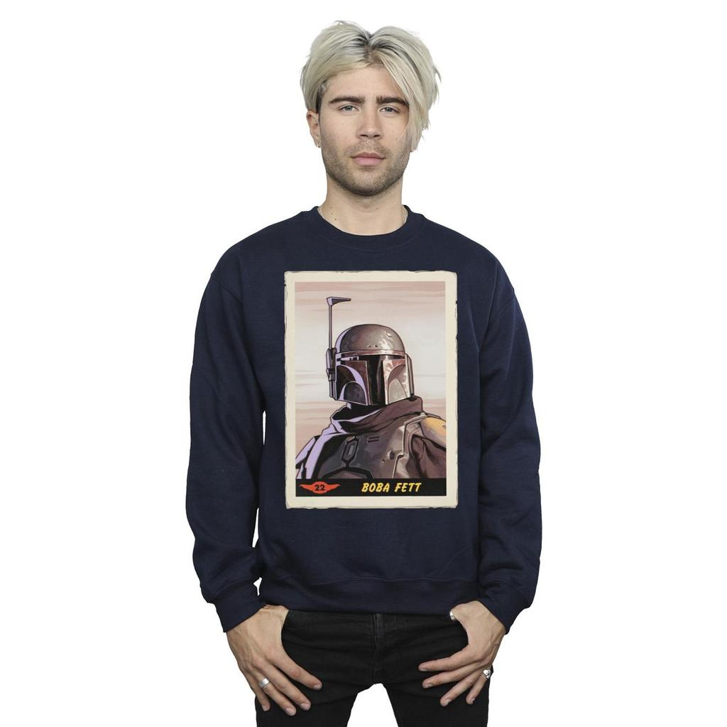STAR WARS Pánská mikina The Mandalorian Boba Fett