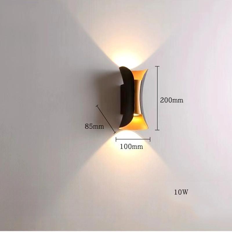 Modern Up Down LED Wall Sconces 10W Wall Mounted Lamp Indoor Decor Lighting for Living Room Hallway Bedroom Home Room Decoration