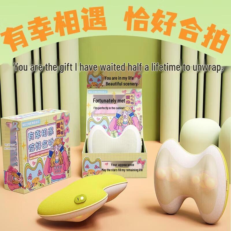 

Hezheng Heated Multi-Function Kneading Massage Pillow