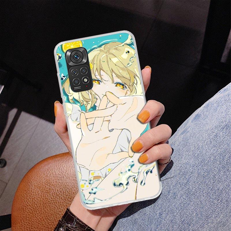 Cute Anime Girl INS Phone Case For Xiaomi Redmi Note 15 14 13 12S 12 11 Pro Plus 14S 11S 11E 10 10S 11T 5G Personalized Cover Re