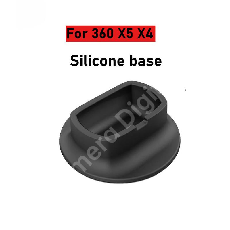 Screen Protector Film For Insta360 X5 X4 Silicone Protective Lens Cap Cover Base Sports Camera Lens Anti-Drop Hood Accessories