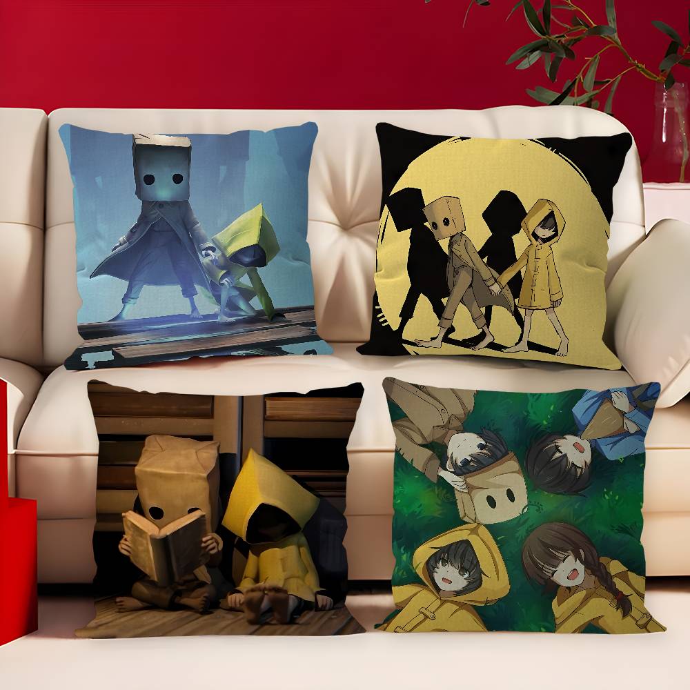 L-Little Nightmares pillow cover sofa cushion cover home room decoration children gift