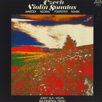 LP Record JOSEF SUK, JAN PANENKA - Czech Violin Sonatas 11123412 SUPRAPHON Czechoslov Classical Used