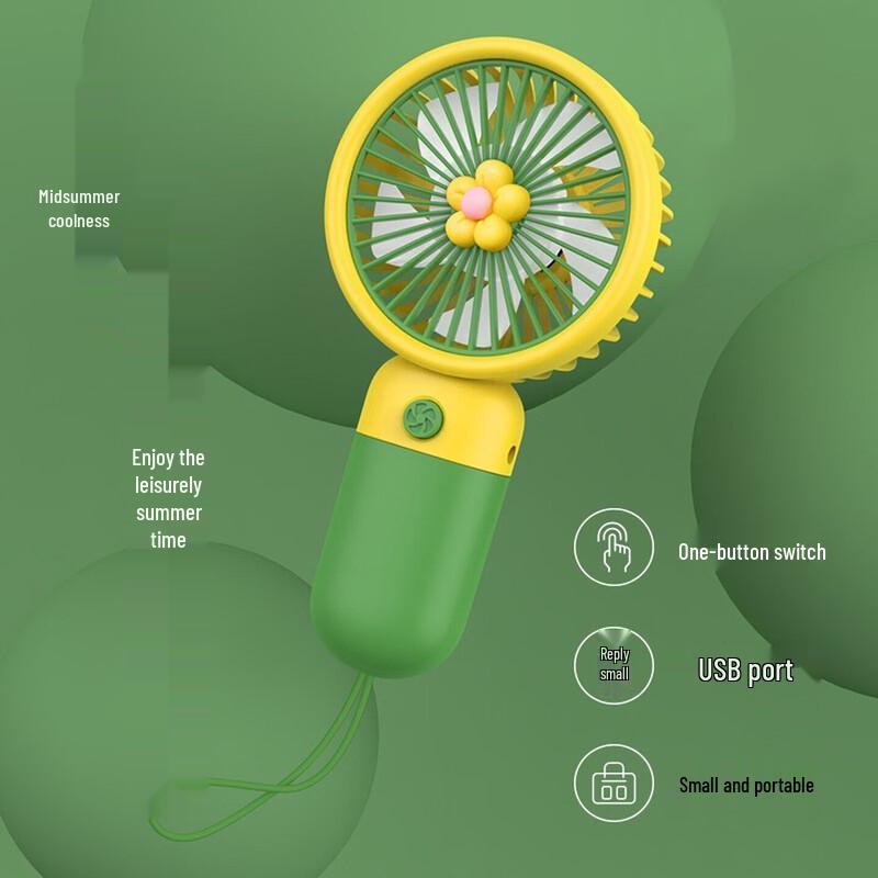 Flower Handheld USB Mini Fan