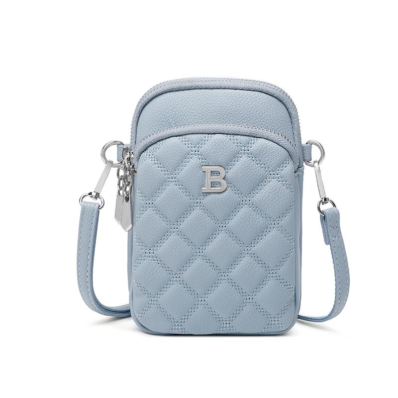 Neue Modische Diamantmuster Mehrfachfach Tasche Handy-Tasche Lässige Leichte Schulter-Umhängetasche