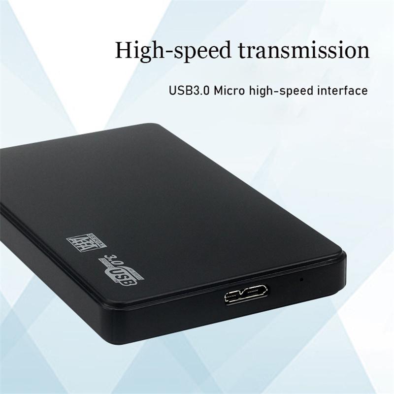 USB 3.0 To 2.5 Inch Hard Drive Case SATA HDD SSD Enclosure 5Gbps External Hard Drive Disk Box for PC Laptop Smartphone PC Laptop