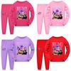 Kpop Demon Hunters Children Short Sleeve Shorts Pajama Set For Sleepwear And Family Comfort