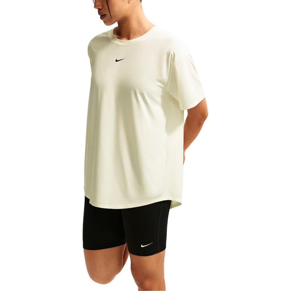Nike Dri-Fit One Relaxed Moisture-Wicking Quick-Dry Solid Fitness Top Women Tops IV4936-133