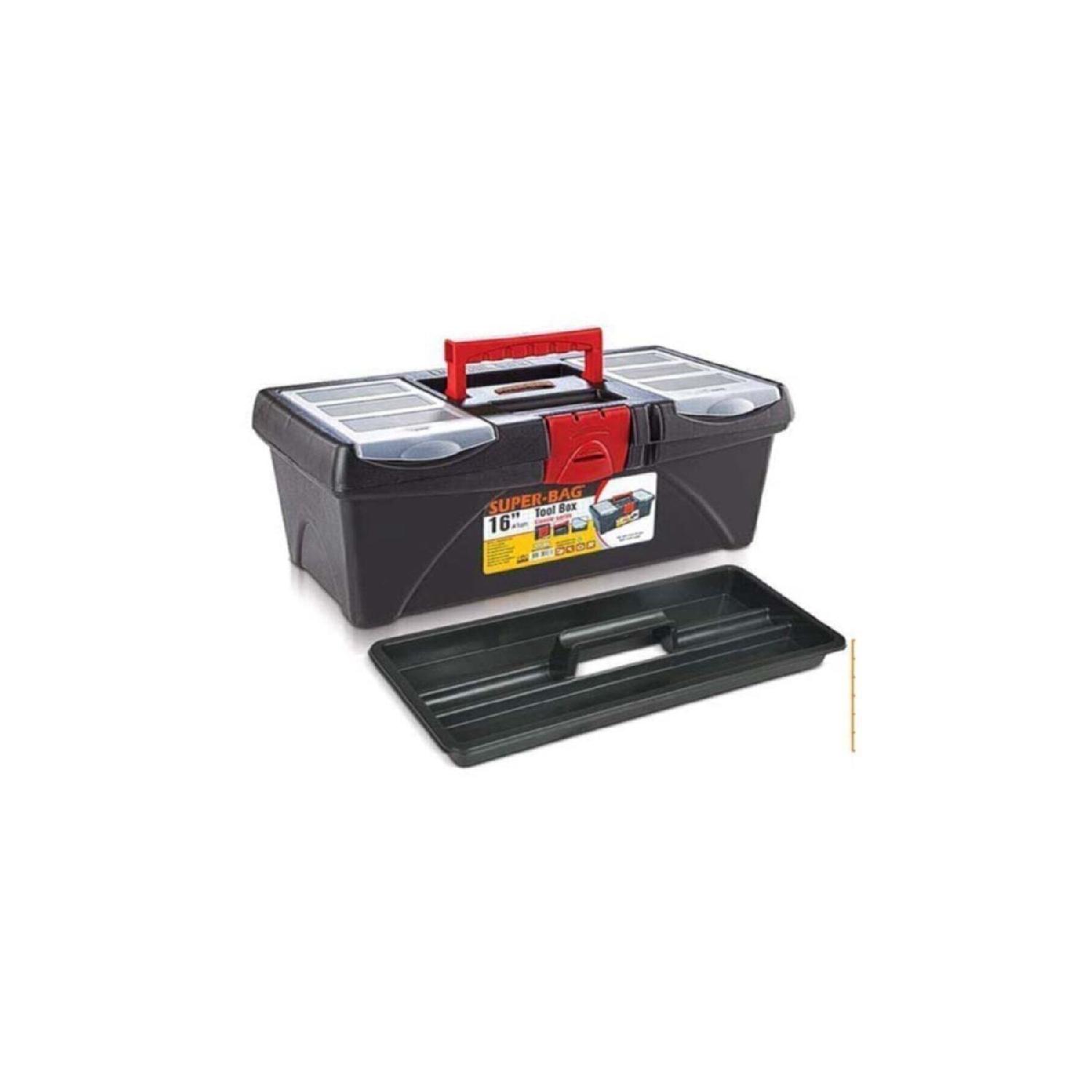 かん15BOX Small Tool Box Maxpower Tool Box 15 Inch Plastic Tool Boxes With
