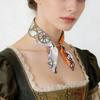 Women Luxury Skinny Scarf, Fashion Ribbon Bag Scarf Versatile Neckerchief Headband