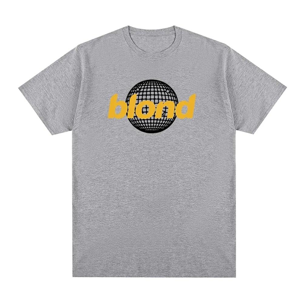 Summer 100% Cotton T-Shirts Blond Hip Hop T-shirt Frank Rapper Unisex New TEE TSHIRT Womens Tops T Shirts Short Sleeve Tshirt