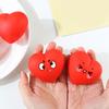 Yousheng Red Love Heart Squeeze Toy Stress Relief Heart Shape Stress Ball Sensory Fidget Toy Decompression Tool Valentine's Day Gift Party