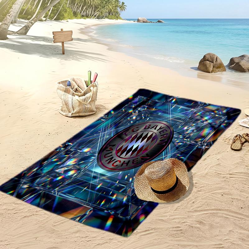 Bayern Munich Printed Beach Towel Quick Dry Soft TowelPortable Large Rectangular Beach Blanket for Travel Swimming Pool