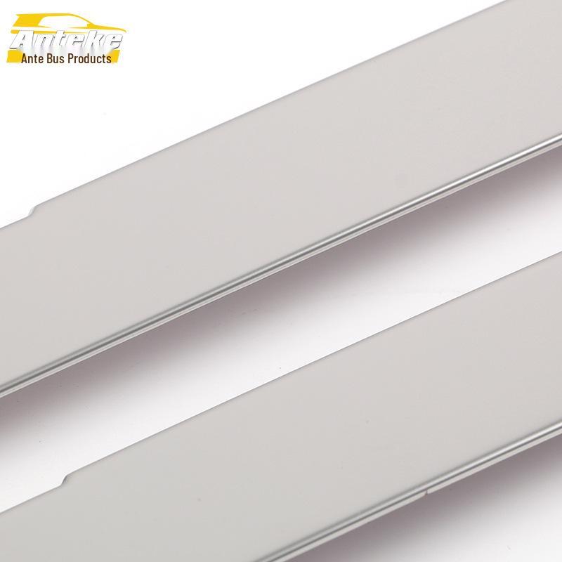 Sienna Second-Row Window Curtain Trim Strips - Bright Decor Accessories