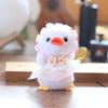 Duck Cute Plush Toy Backpack Charm Keychain Stuffed Animal Gift For Girls Boys