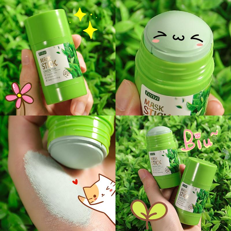 

FENYI Green Tea Solid Stick Mask Clay 40g Очищающая маска Средства по уходу за кожей