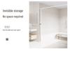 Luxury Bedroom and Bathroom Faux Linen Curtain: Waterproof, Mildew-Proof, Dry/Wet Separation for Shower or Kitchen Partition.