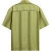 Zara Comfortable Short Sleeve Simple Solid Color Shirt Men Shirts Green 1063421-500
