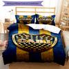 Boca Football Club Printed Pattern Duvet Cover Set – Includes 1 Duvet Cover and 2 Matching Pillowcases Bedroom Decor Christmas Gifts