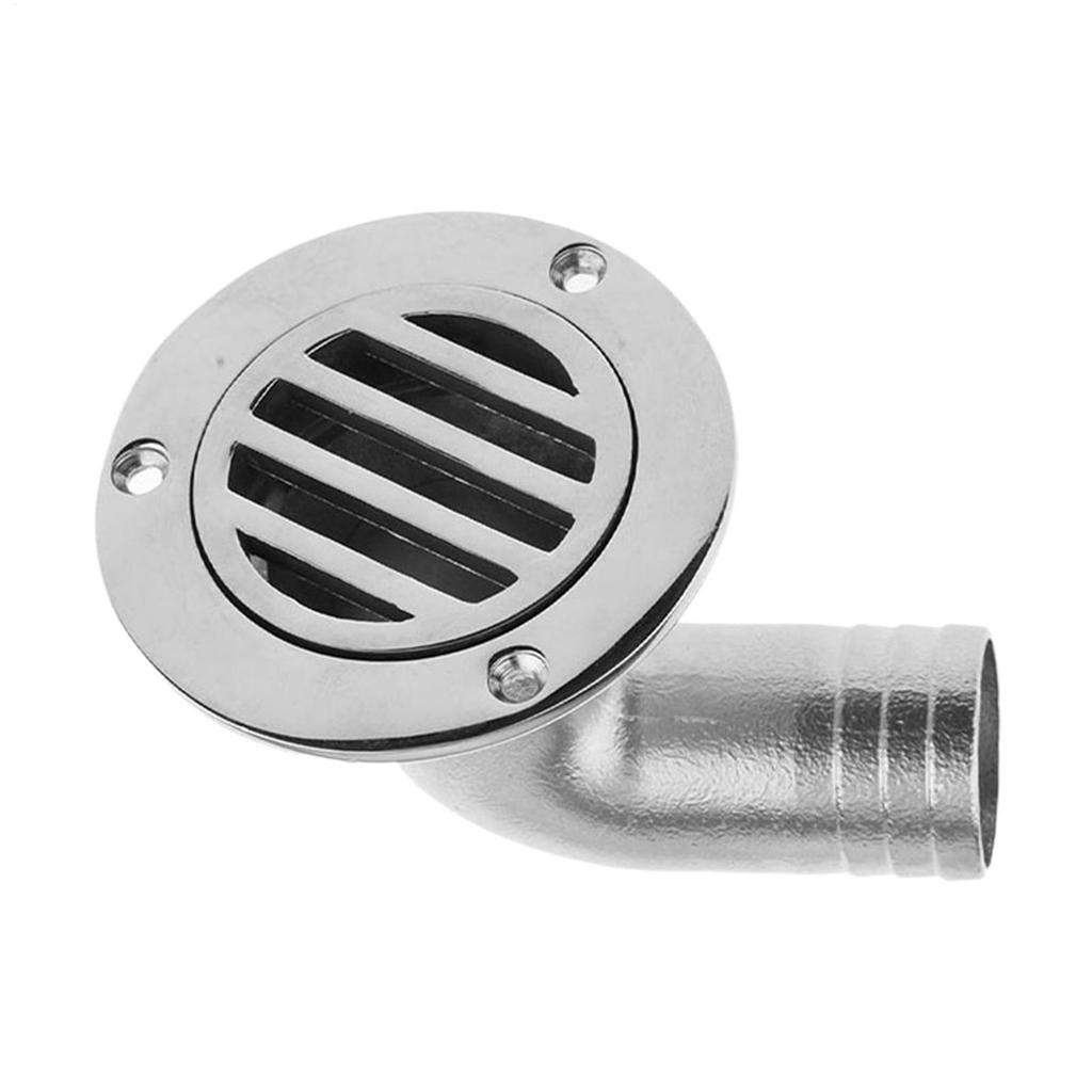 32/38 mmBoat Floor Drain Stainless Steel Drain Floor Deck Drainage Cover for Marine Yacht Ship Bathroom Kitchen Shower Sink