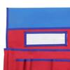 Chair Back Pocket Chairback Buddy Organizer with Name Tag Slot, Student for Home