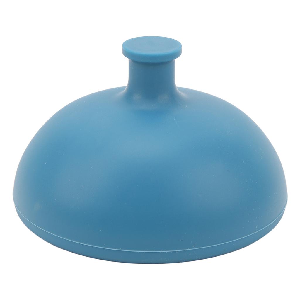 Blue Silicone Palm Chest Percussion Cup Pressure Drum Massage Chest Physical Cup for The Inability