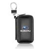 1 szt. Skórzany emblemat Etui na klucze samochodowe Brelok Zapinana na zamek Torba na klucze Dla Subaru STI BRZ Impreza Forester Legacy Outback Levorg Tribe