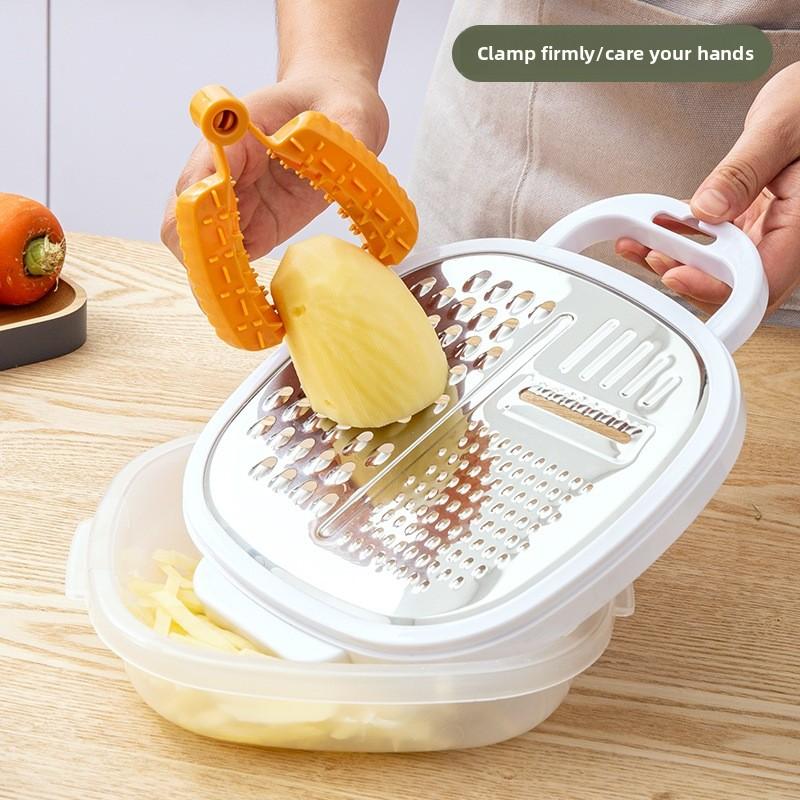 1PCS Multifunctional Kitchen Hand Guard Clip Household Cutting Vegetable Anti-cut Finger Guard Hand Guard Finger Protection Cover Anti-cut Artifact