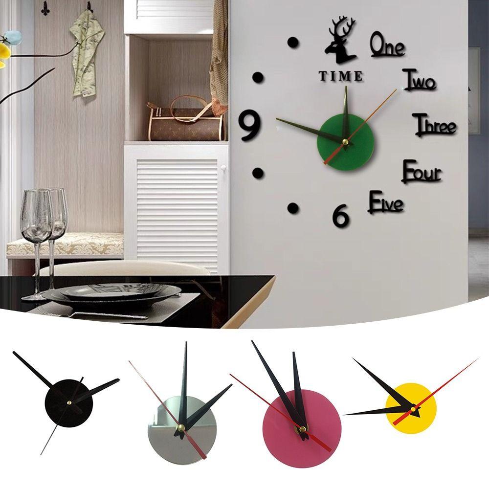 DIY Reparatur Ersatz Stiller Quarz Uhr Zubehör Wanduhr Uhrwerk Mechanismus Teile