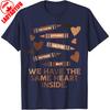 Same Heart Black History Month African American Men TShirt Shortsleeve Tops Creative Tees Oversized Clothes Harajuku Tops