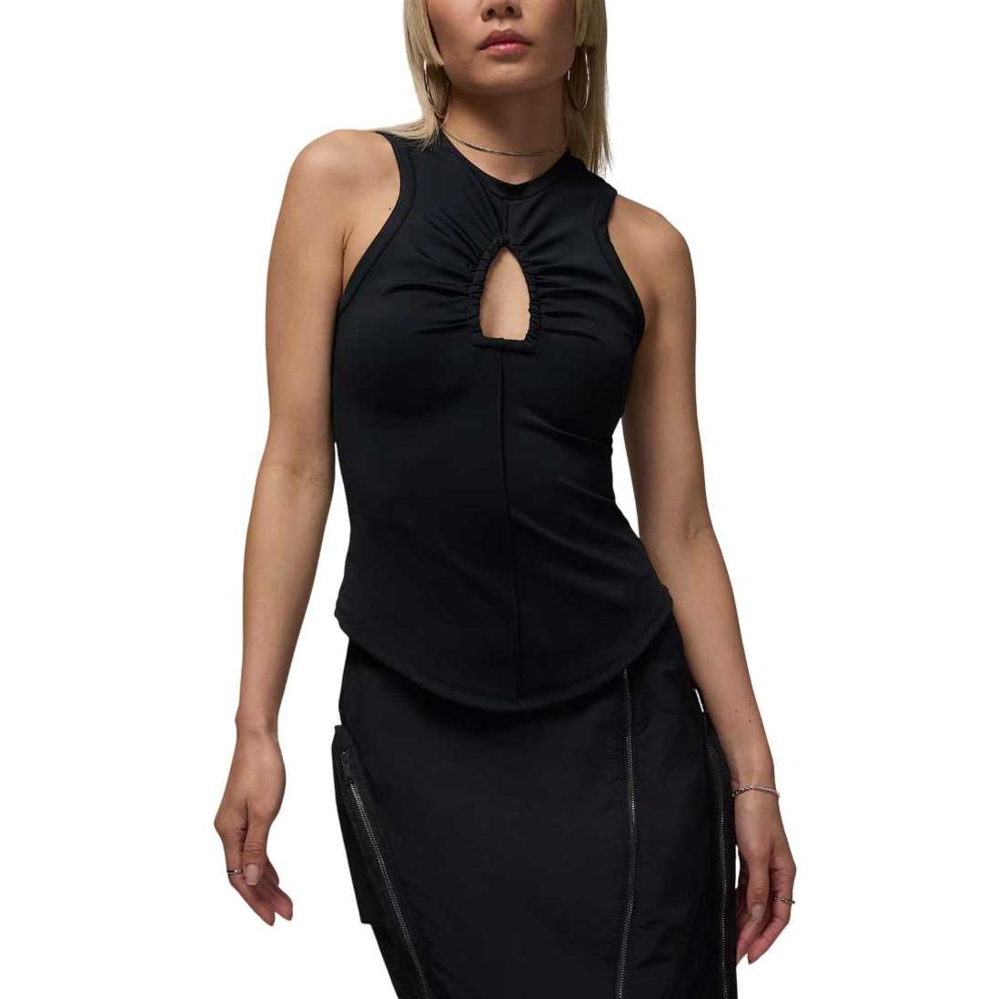 

Jordan X Téla Round Neck Solid Color Slim Fit Tank Top Women tops IB0931-010 S