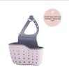 1Pc Sky Blue Creative Sink  And Drainage Rack Hanging Bag Kitchen Faucet Adjustable  And Hanging Basket Sink strainer Strainer