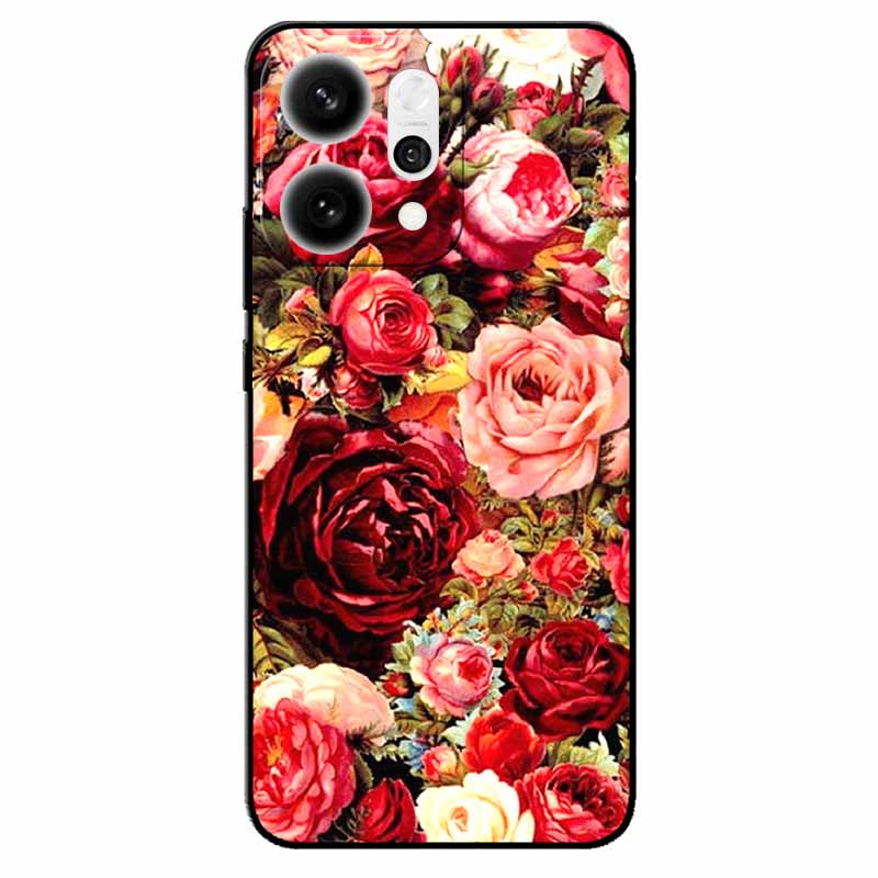 For Oppo Reno14 Pro/ Reno14 5G Case Black TPU Silicone Back Cover Case For Reno14 Pro 5G PKZ110 Bumper Phone Funda Reno14 PLA110