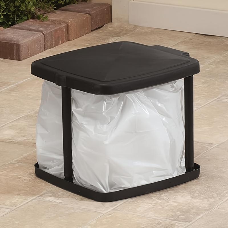1PC Adjustable Height Camping With Manual Height Adjustment Office Expandable Kitchen Collapsible Trash Can Durable